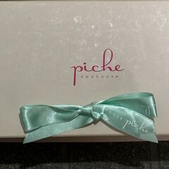 ローヒールパンプス 黒 PICHE ABAHOUSEの画像