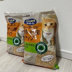 猫用システムトイレチップ 2袋の画像