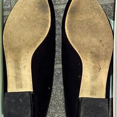 ローヒールパンプス 黒 PICHE ABAHOUSEの画像