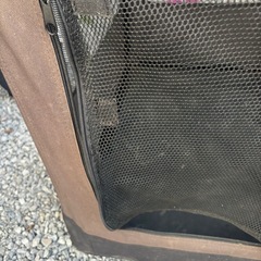 大型犬用キャリーゲージ折りたたみ式！の画像