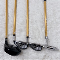 つるやゴルフ PROGICAL ジュニア 子供用 ゴルフ 4本セットの画像