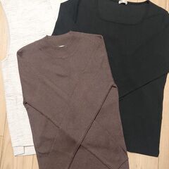 １２月５日削除「処分価格」秋冬お洋服トッﾌﾟス９着『全て未着用』の画像