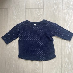 90cm 水玉シャツ 2点セットの画像