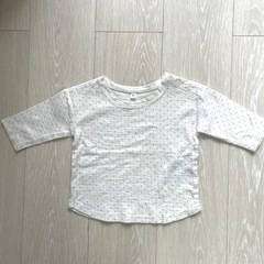 90cm 水玉シャツ 2点セットの画像