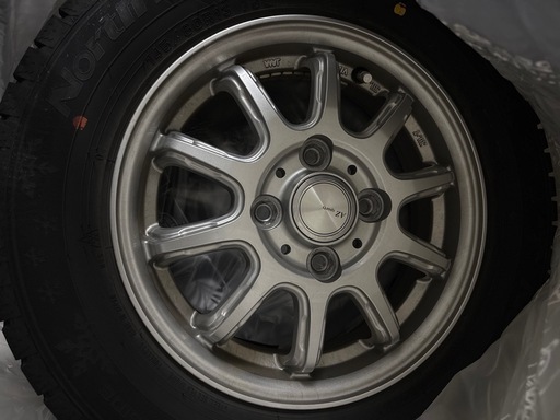 スタッドレスタイヤ（145/80R13)　4本セット