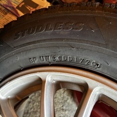 14インチアルミホイル 165/70R14の画像