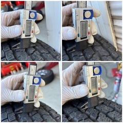 ♪♪美品 バリ山！ヨコハマ スタッドレス 165/80R13 プロボックス サクシード ADバンの画像