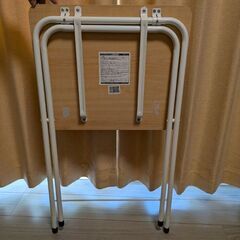 【引取者決定】折りたたみテーブルの画像