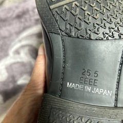 （お取引き中）メンズ黒の革靴・お近くの方にの画像