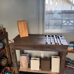 【アンティーク】古工具　ハンマー5本セット　黒色塗装済　の画像