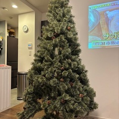 【早く来れる方優先】クリスマスツリー　オーナメント付の画像