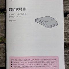 LABOWELL　立花式 背中美人ストレッチ　3枚プレートの画像