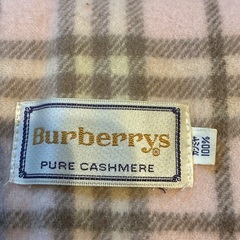 BURBERRYS カシミヤ100% マフラーの画像