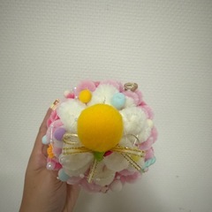 🎄ハンドメイド🎄ピンクのミニクリスマスツリー✨プレゼントにもおすすめの画像