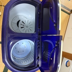 2槽式小型洗濯機　マイセカンドランドリーハイパー シービージャパン 2018年製の画像