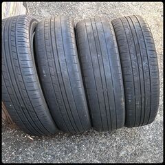 ダイハツ 純正 15インチ ホイール。　タイヤ ヨコハマ 165/55/R15の画像