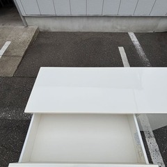 ニトリ NITORI サイドボード ELEA3 120LC-WH ホワイトの画像