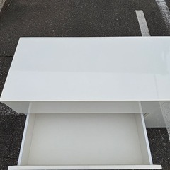 ニトリ NITORI サイドボード ELEA3 120LC-WH ホワイトの画像