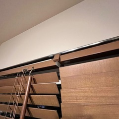 木製ブラインド　2個の画像