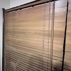 木製ブラインド　2個の画像