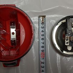 ハンディライト 赤 電池式の画像