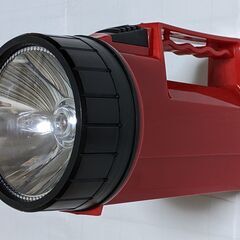 ハンディライト 赤 電池式の画像