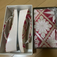 ☆新品未使用☆草履&バックの画像