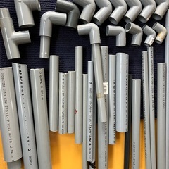 全部まとめて！エンビパイプ　エルボー　DIYの画像