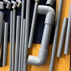 全部まとめて！エンビパイプ　エルボー　DIYの画像