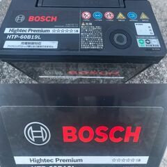 自動車用バッテリー HTP-60B19L BOSCH製 充電済の画像