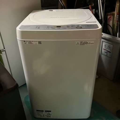 SHARP5.5kg洗濯機