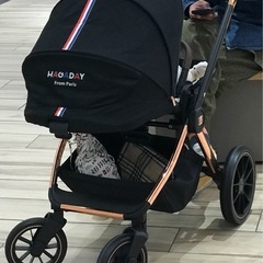原価10万円 海外高級ベビーカー / 大型ラバータイヤ / 両対面 / 直接受け渡しOK の画像