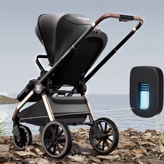 原価10万円 海外高級ベビーカー / 大型ラバータイヤ / 両対面 / 直接受け渡しOK の画像