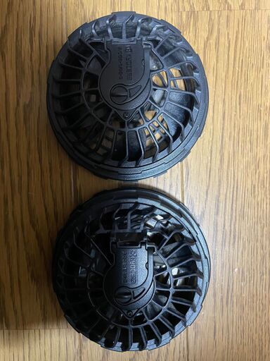 バートル　空調ファンセット　2024年モデル　22V　バッテリー2個　動作品②