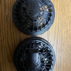 バートル　空調ファンセット　2024年モデル　22V　バッテリー2個　動作品②の画像