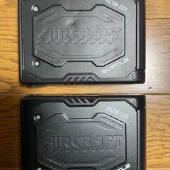 バートル　空調ファンセット　2024年モデル　22V　バッテリー2個　動作品②の画像