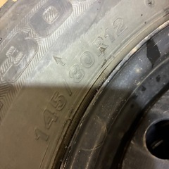 軽自動車　12インチ スタッドレス スチール ホイールの画像