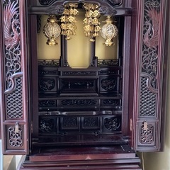 日蓮宗　　　紫檀仏壇の画像