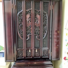 日蓮宗　　　紫檀仏壇の画像