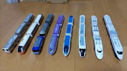 プラレールセット　車両１１+レール