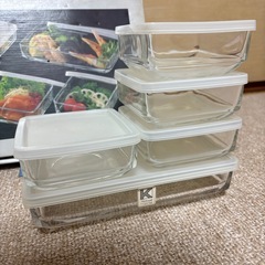 ガラス製保存容器の画像