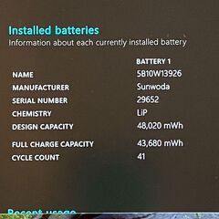 【383】13.3インチ ★美品★ 2020年製 第10世代Corei5 メモリ8GB SSD256GB Lenovo ThinkPad X13 Gen1の画像