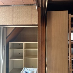 木枠ガラス戸の画像