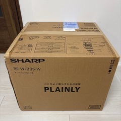 新品　SHARP 23L オーブンレンジ ホワイトの画像