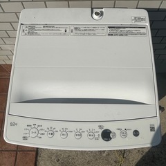 2023年製！ ハイアール 6kg 洗濯機の画像