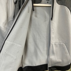 ナイキ NIKE セットアップ 2点セット THERMA-FIT パーカー ジップアップ スェットパンツ 裏起毛 L グレー の画像