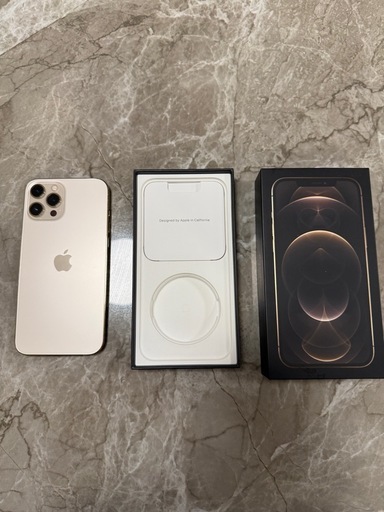 [美品]iPhone12 pro max 256GB ゴールド