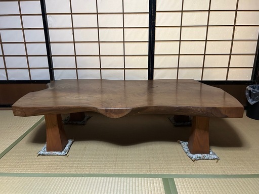 欅天然木　座卓
