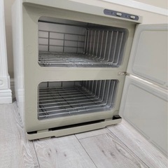 タオルウォーマー 2段 ホワイトの画像