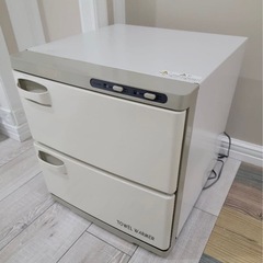 タオルウォーマー 2段 ホワイトの画像